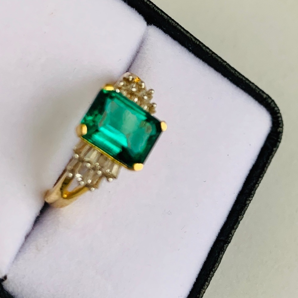 Beatiful green ring - Picture 4 of 7